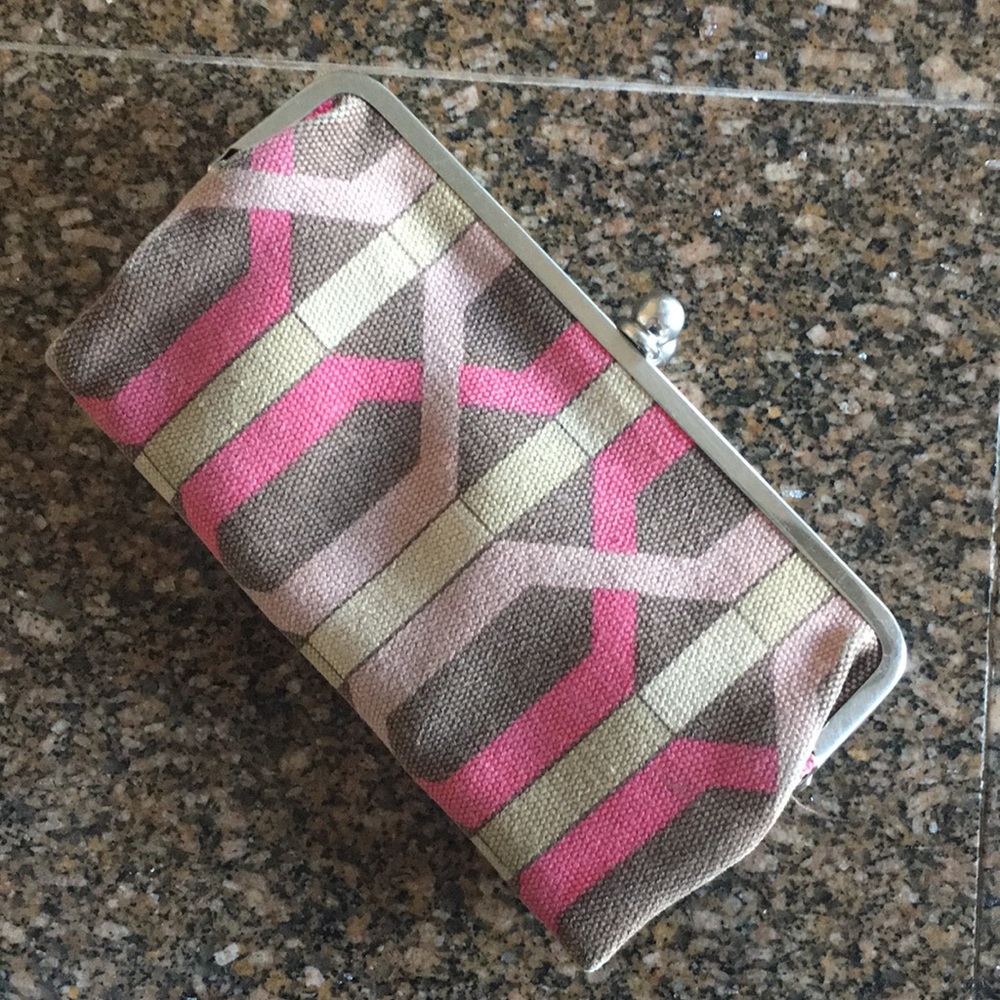 Goorin Brothers kiss lock clutch wallet